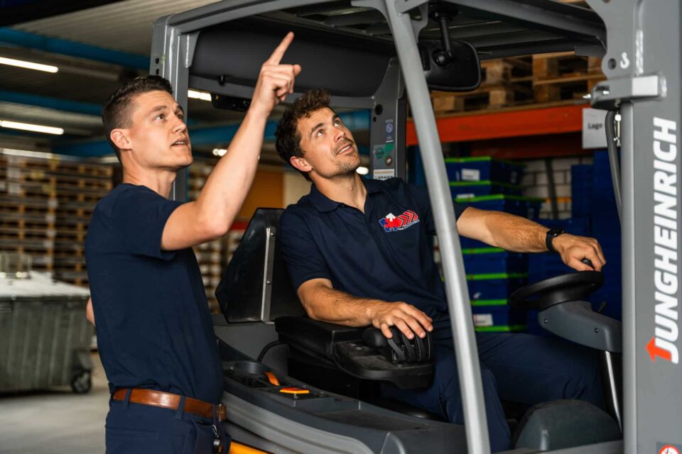Medewerkers van nunen transport